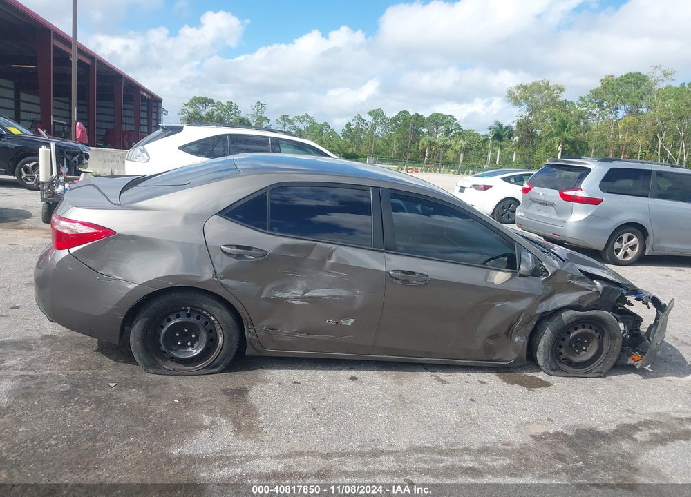 2019 TOYOTA COROLLA LE VIN: 5YFBURHE2KP928497