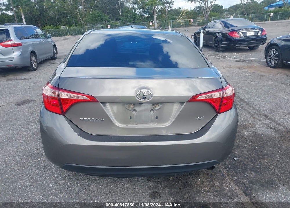 2019 TOYOTA COROLLA LE VIN: 5YFBURHE2KP928497