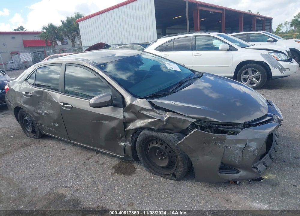 2019 TOYOTA COROLLA LE VIN: 5YFBURHE2KP928497
