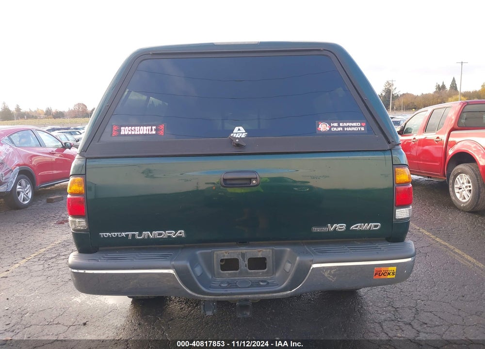 2001 TOYOTA TUNDRA SR5 V8 VIN: 5TBBT44171S148745