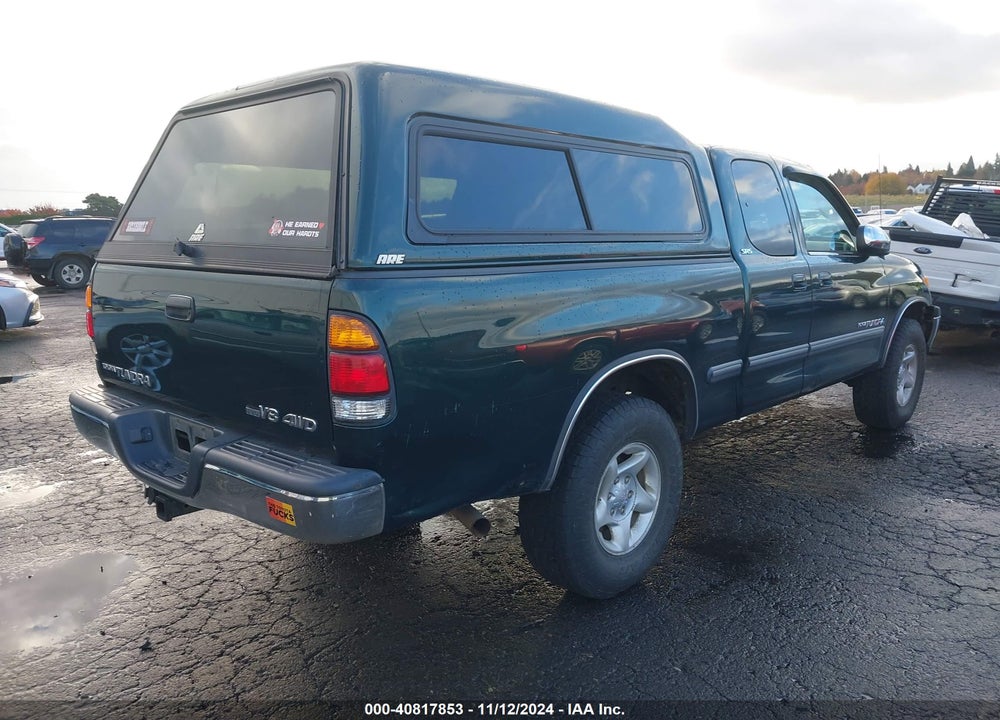 2001 TOYOTA TUNDRA SR5 V8 VIN: 5TBBT44171S148745
