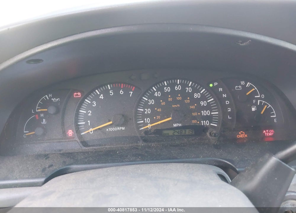 2001 TOYOTA TUNDRA SR5 V8 VIN: 5TBBT44171S148745