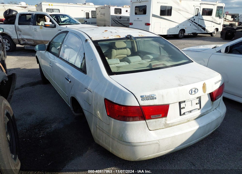 2009 HYUNDAI SONATA VIN: 5NPET46CX9H462989