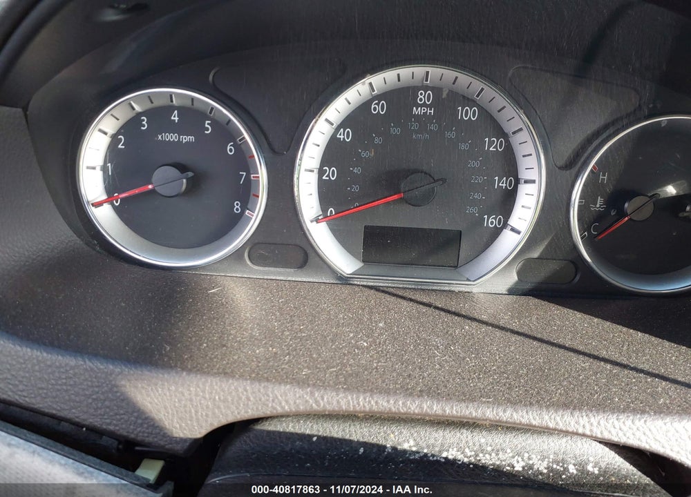 2009 HYUNDAI SONATA VIN: 5NPET46CX9H462989