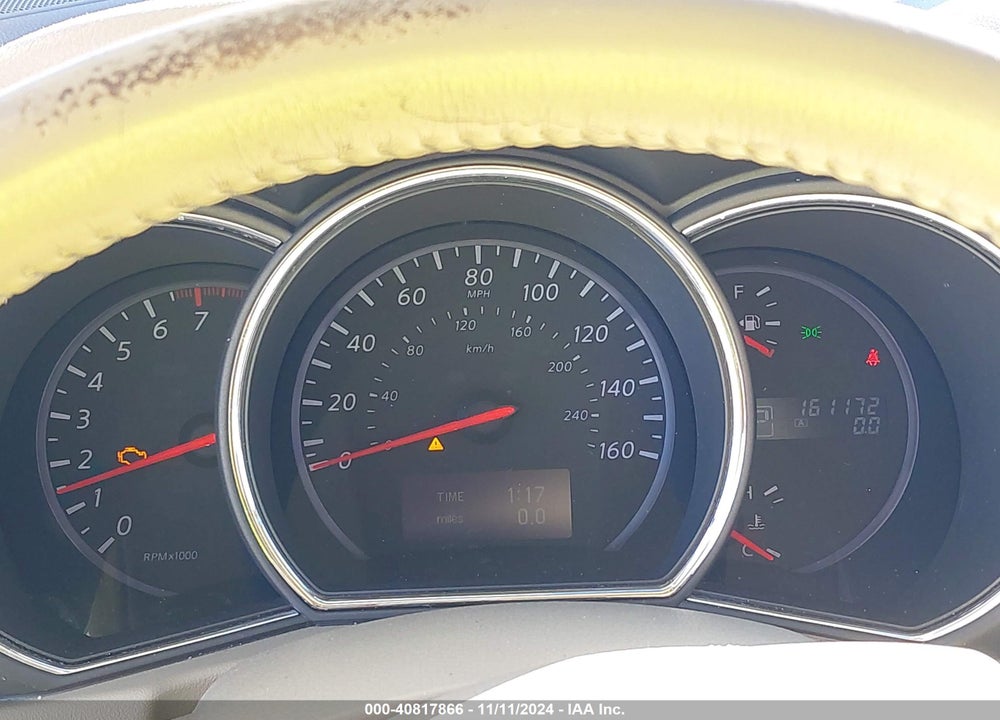 2011 NISSAN MURANO SL VIN: JN8AZ1MW9BW177486