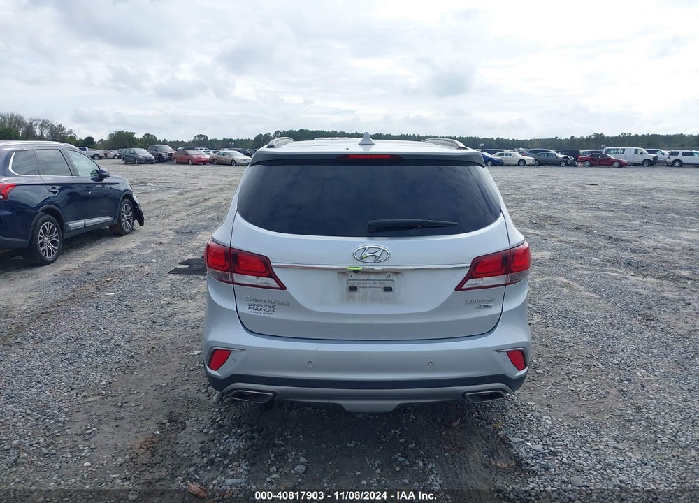 2018 HYUNDAI SANTA FE LIMITED ULTIMATE VIN: KM8SR4HF2JU289158