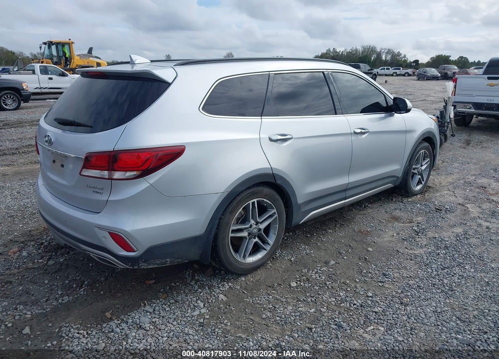 2018 HYUNDAI SANTA FE LIMITED ULTIMATE VIN: KM8SR4HF2JU289158