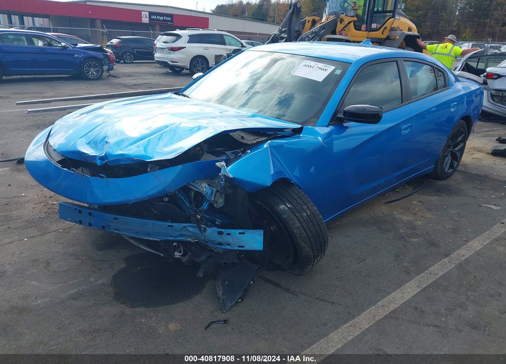 2023 DODGE CHARGER SXT VIN: 2C3CDXBG6PH595077