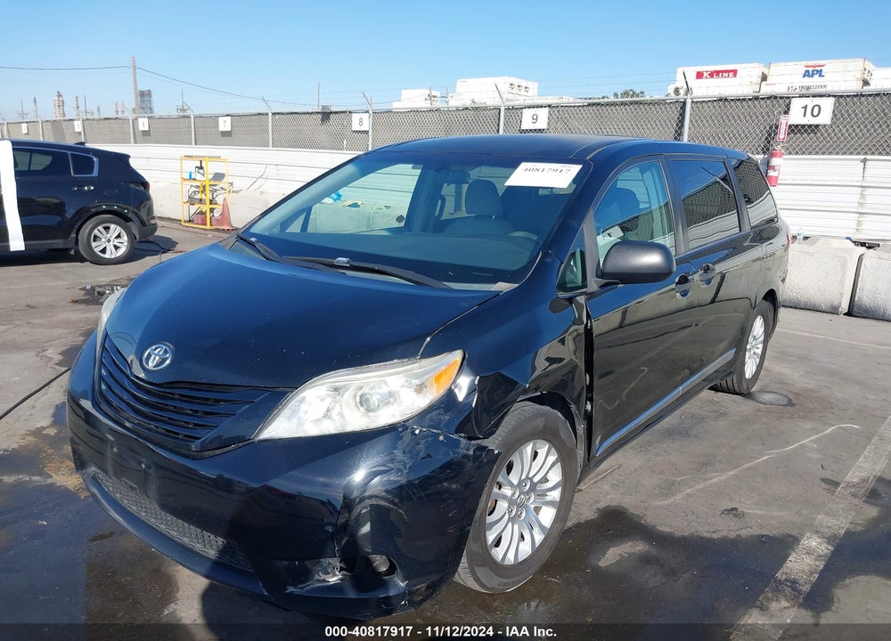 2015 TOYOTA SIENNA L 7 PASSENGER VIN: 5TDZK3DC9FS549869