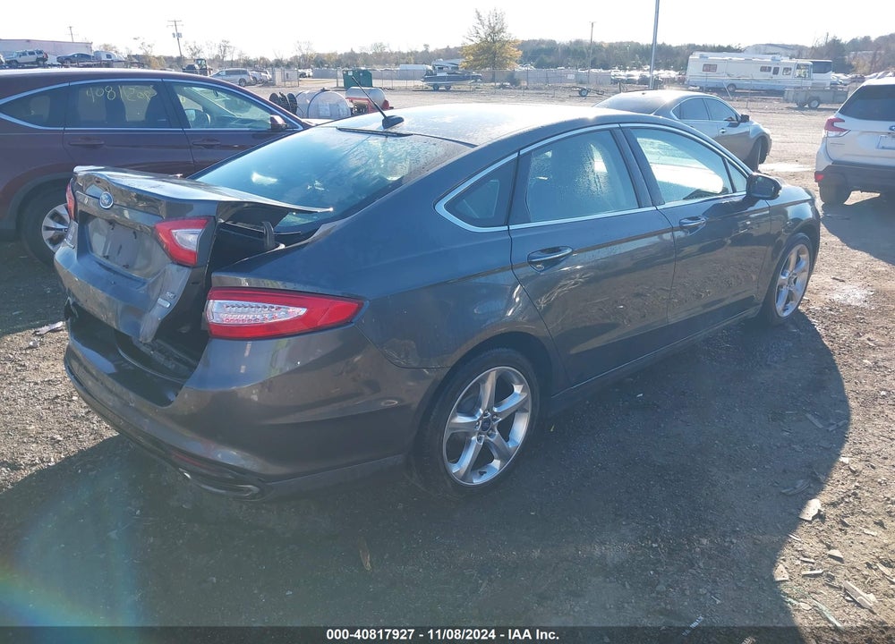 2015 FORD FUSION SE VIN: 3FA6P0H9XFR141973