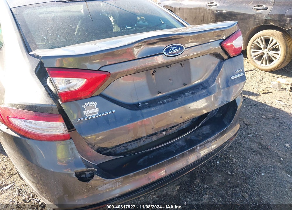 2015 FORD FUSION SE VIN: 3FA6P0H9XFR141973