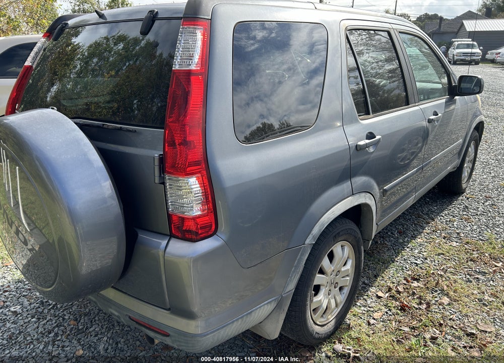 2005 HONDA CR-V VIN: JHLRD78965C050840