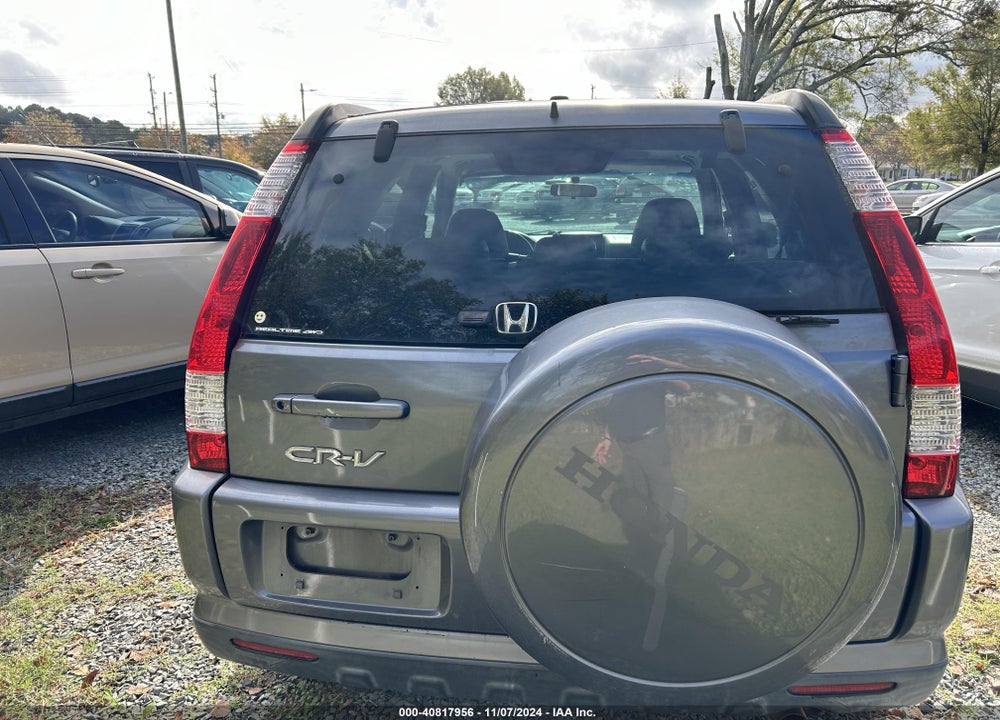 2005 HONDA CR-V VIN: JHLRD78965C050840