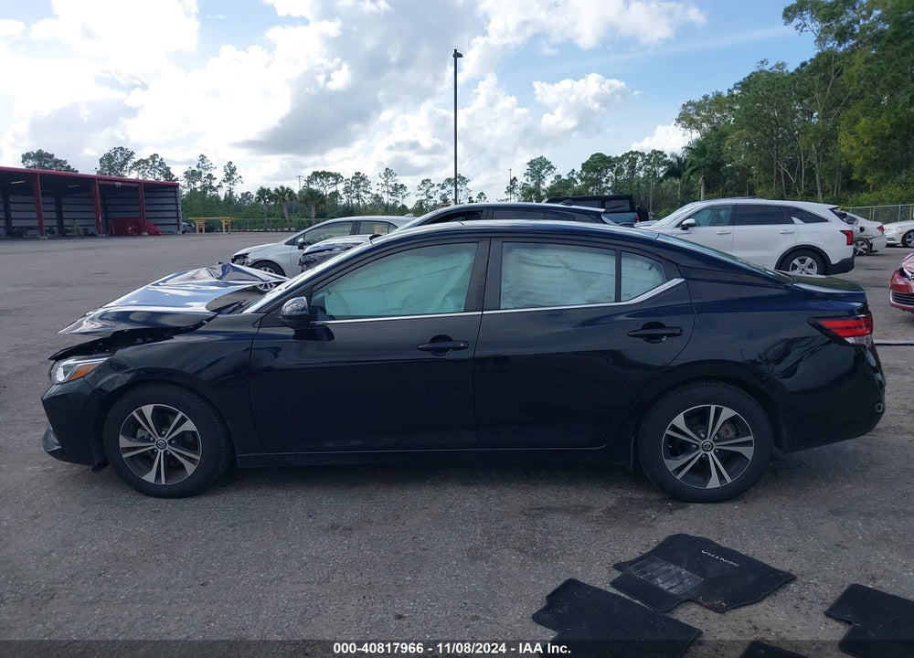 2021 NISSAN SENTRA SV XTRONIC CVT VIN: 3N1AB8CV4MY321073
