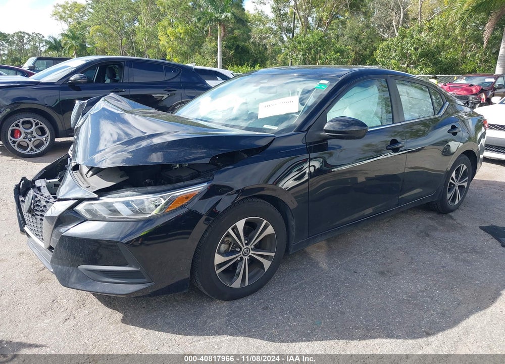 2021 NISSAN SENTRA SV XTRONIC CVT VIN: 3N1AB8CV4MY321073
