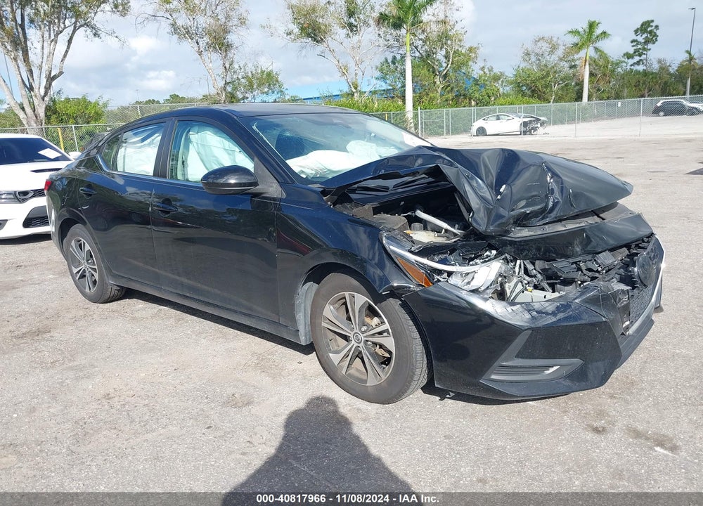 2021 NISSAN SENTRA SV XTRONIC CVT VIN: 3N1AB8CV4MY321073