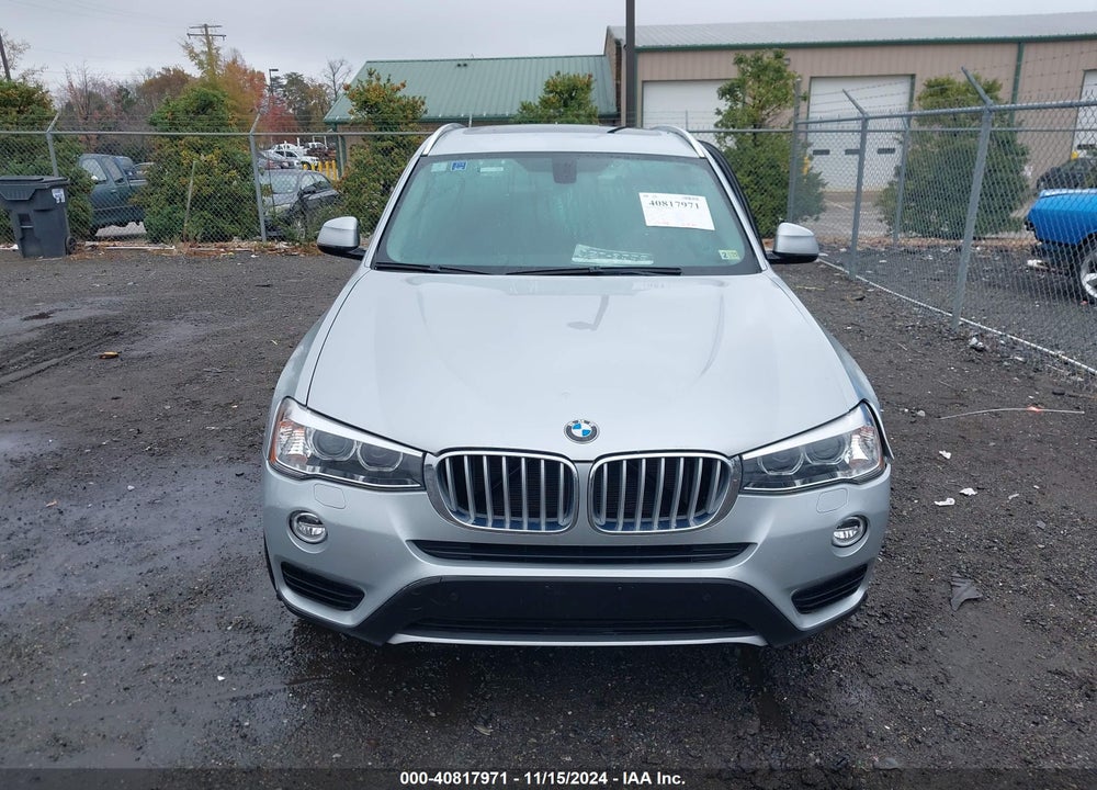 2017 BMW X3 XDRIVE28I VIN: 5UXWX9C31H0W76497