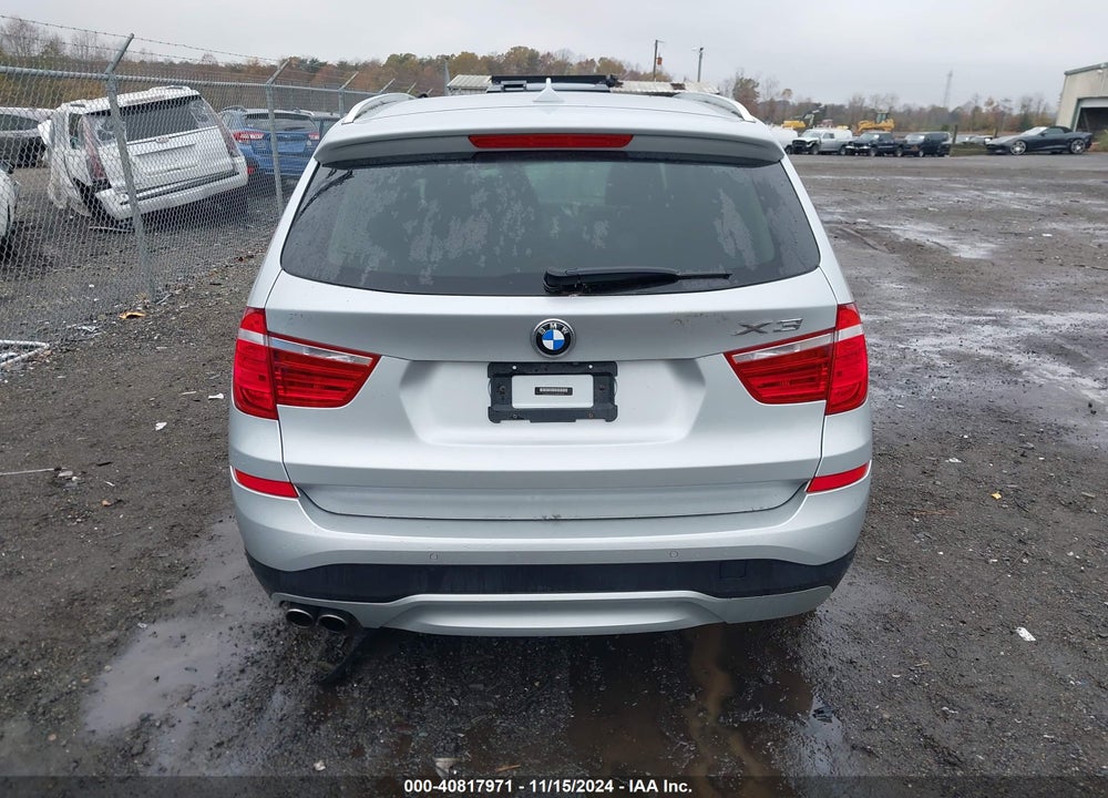 2017 BMW X3 XDRIVE28I VIN: 5UXWX9C31H0W76497