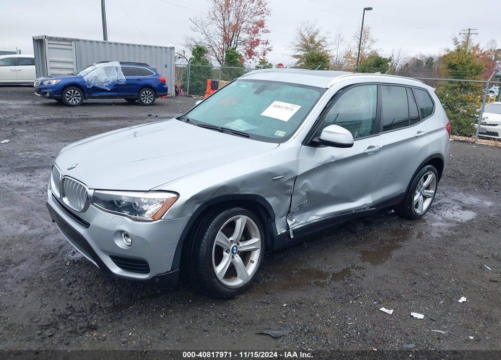 2017 BMW X3 XDRIVE28I VIN: 5UXWX9C31H0W76497