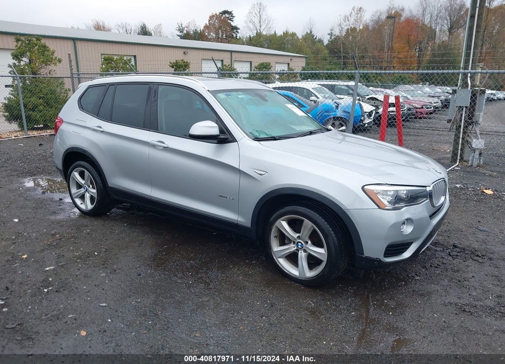 2017 BMW X3 XDRIVE28I VIN: 5UXWX9C31H0W76497