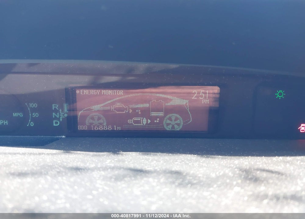 2011 TOYOTA PRIUS THREE VIN: JTDKN3DUXB1428227