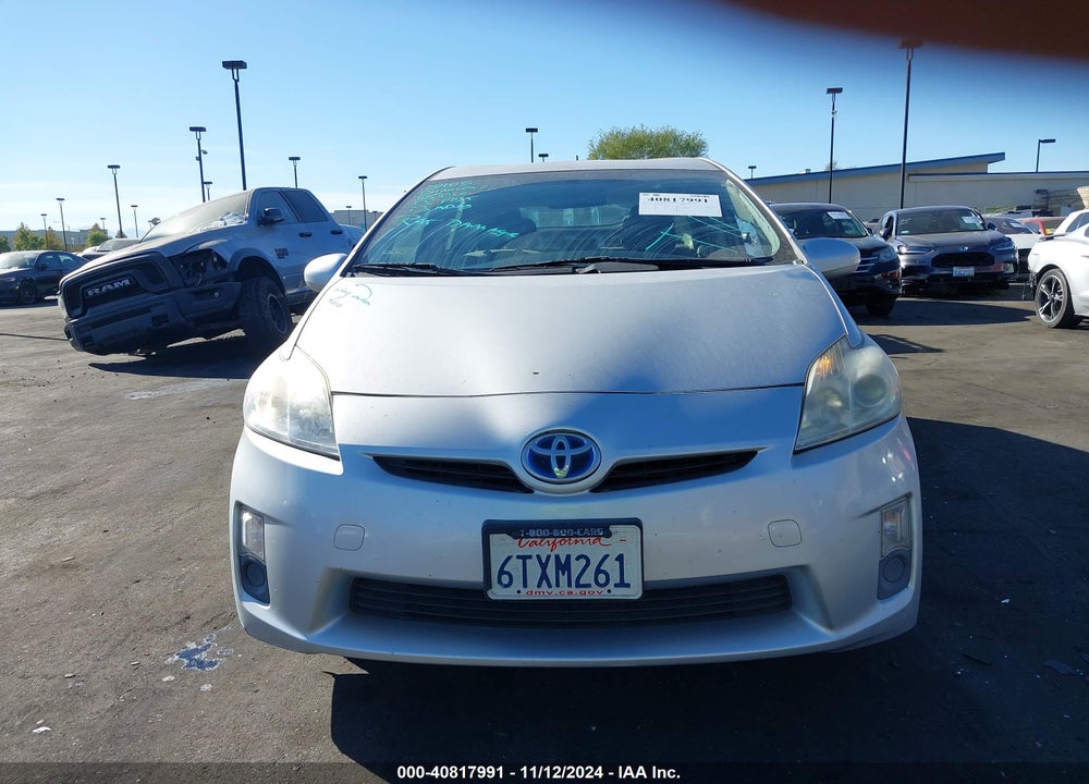 2011 TOYOTA PRIUS THREE VIN: JTDKN3DUXB1428227