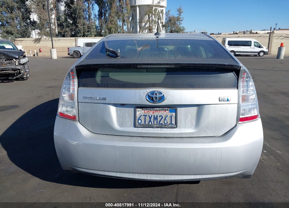 2011 TOYOTA PRIUS THREE VIN: JTDKN3DUXB1428227