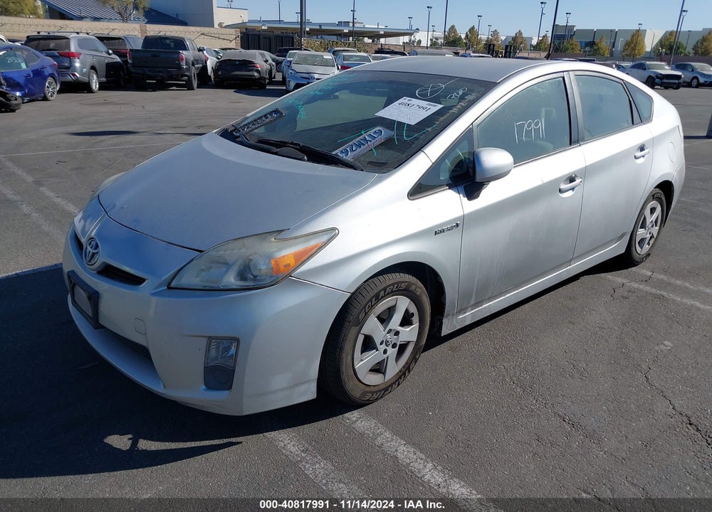 2011 TOYOTA PRIUS THREE VIN: JTDKN3DUXB1428227