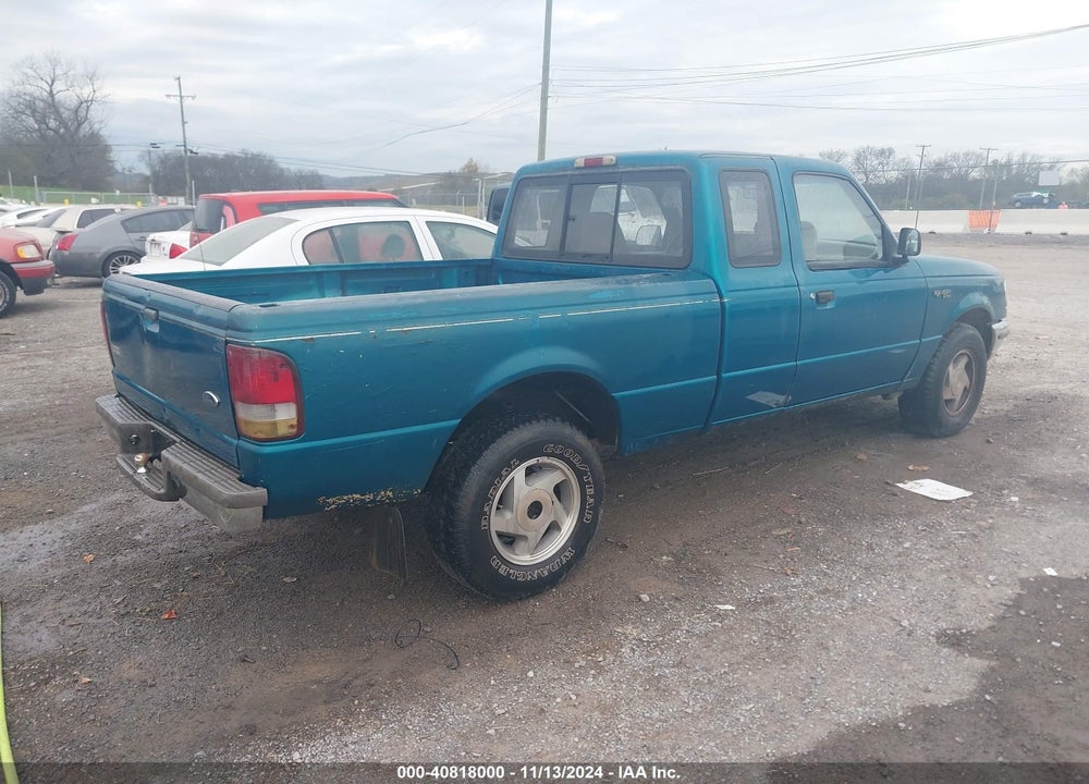 1993 FORD RANGER SUPER CAB VIN: 1FTCR14A0PPB37534