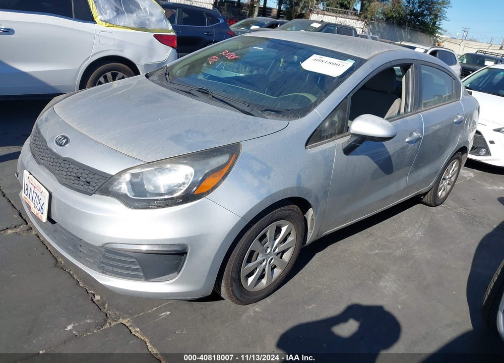 2017 KIA RIO LX VIN: KNADM4A36H6119067
