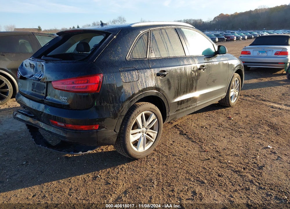 2017 AUDI Q3 2.0T PREMIUM VIN: WA1ECCFS1HR000713