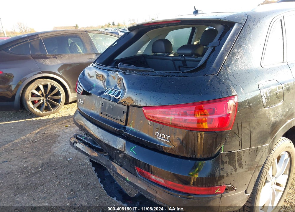 2017 AUDI Q3 2.0T PREMIUM VIN: WA1ECCFS1HR000713