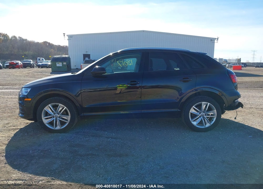 2017 AUDI Q3 2.0T PREMIUM VIN: WA1ECCFS1HR000713