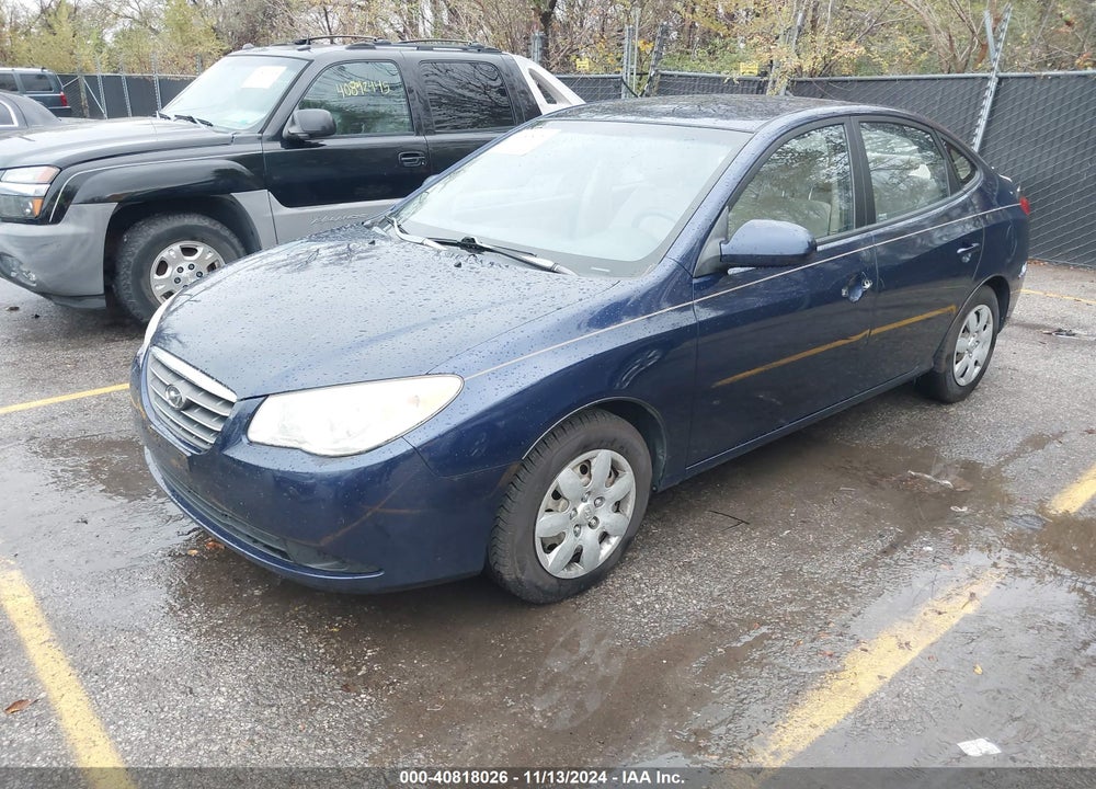 2007 HYUNDAI ELANTRA GLS/LIMITED/SE VIN: KMHDU46D67U253684