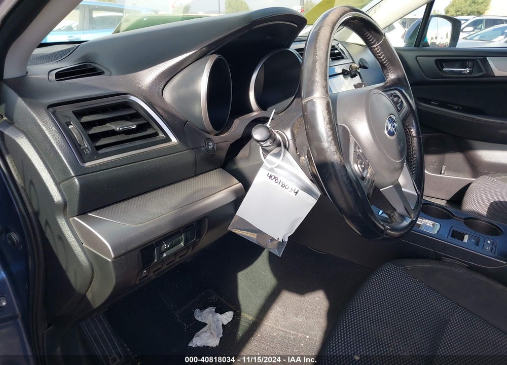 2016 SUBARU OUTBACK 2.5I PREMIUM VIN: 4S4BSACC7G3258874