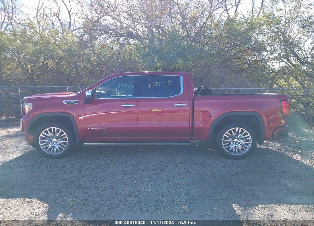 2019 GMC SIERRA 1500 DENALI VIN: 1GTU9FELXKZ299847