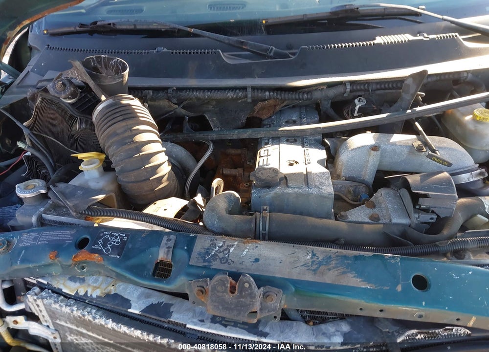 2001 DODGE RAM 2500 ST VIN: 3B7KC23641G797524