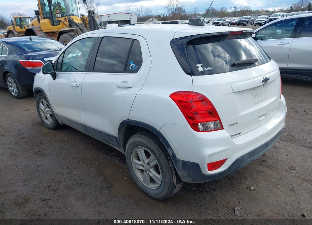 2020 CHEVROLET TRAX FWD LS VIN: KL7CJKSB9LB089013