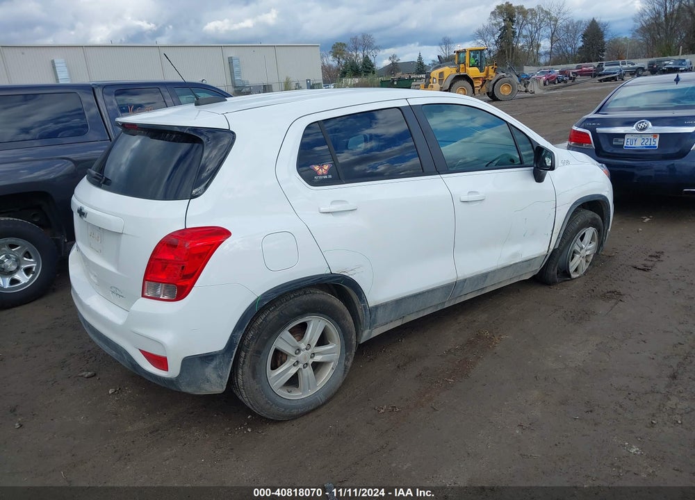 2020 CHEVROLET TRAX FWD LS VIN: KL7CJKSB9LB089013