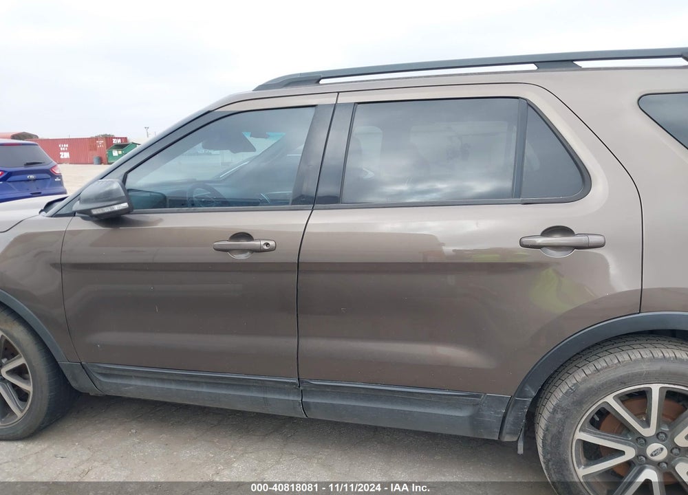 2015 FORD EXPLORER XLT VIN: 1FM5K7D81FGB39235