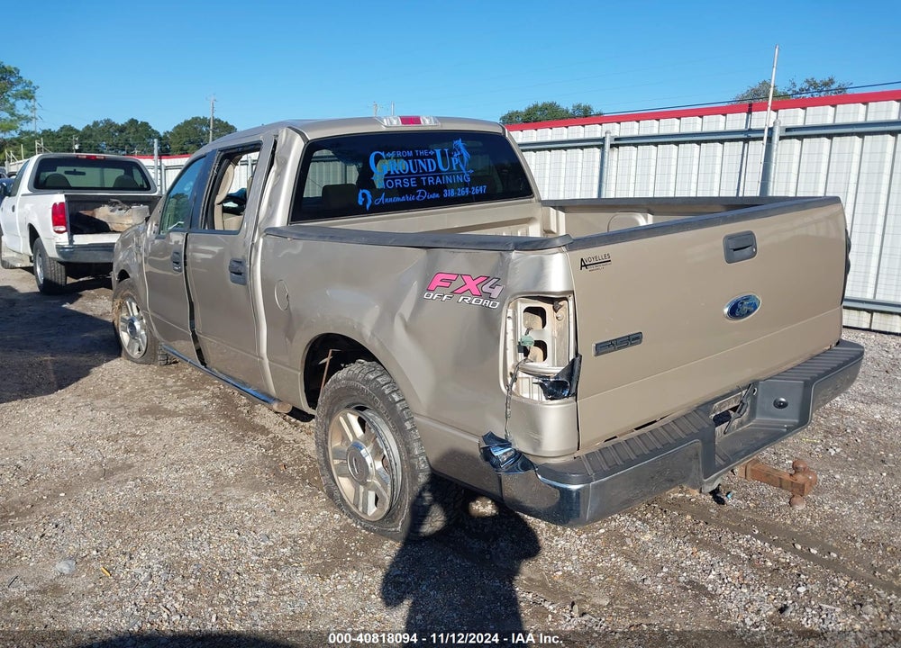 2008 FORD F-150 60TH ANNIVERSARY/FX4/KING RANCH/LARIAT/XLT VIN: 1FTPW14V48FB00586