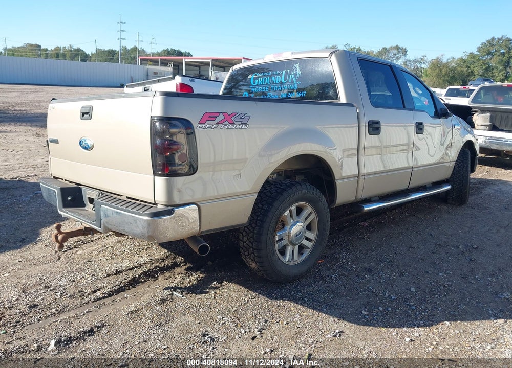 2008 FORD F-150 60TH ANNIVERSARY/FX4/KING RANCH/LARIAT/XLT VIN: 1FTPW14V48FB00586