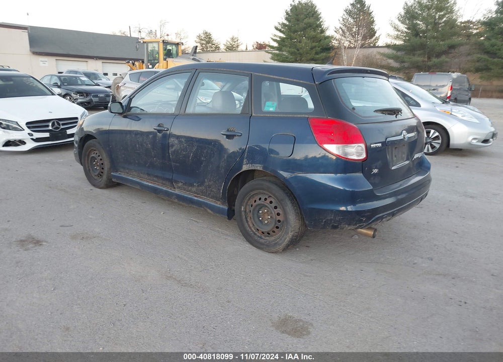 2003 TOYOTA MATRIX/XR VIN: 2T1KR32E83C139652