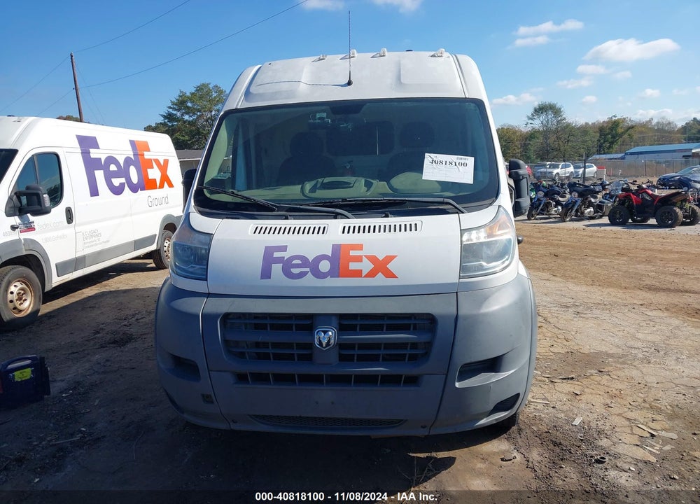 2017 RAM PROMASTER 2500 HIGH ROOF 159 WB VIN: 3C6TRVDG2HE524414