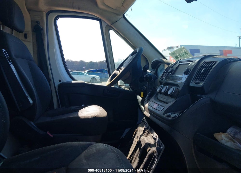 2017 RAM PROMASTER 2500 HIGH ROOF 159 WB VIN: 3C6TRVDG2HE524414