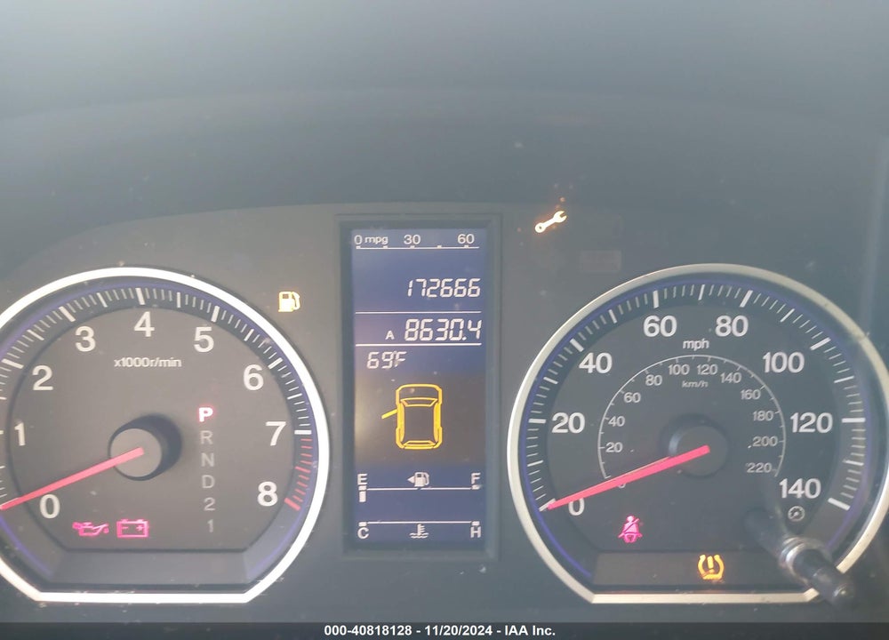 2011 HONDA CR-V EX-L VIN: 5J6RE3H72BL044511