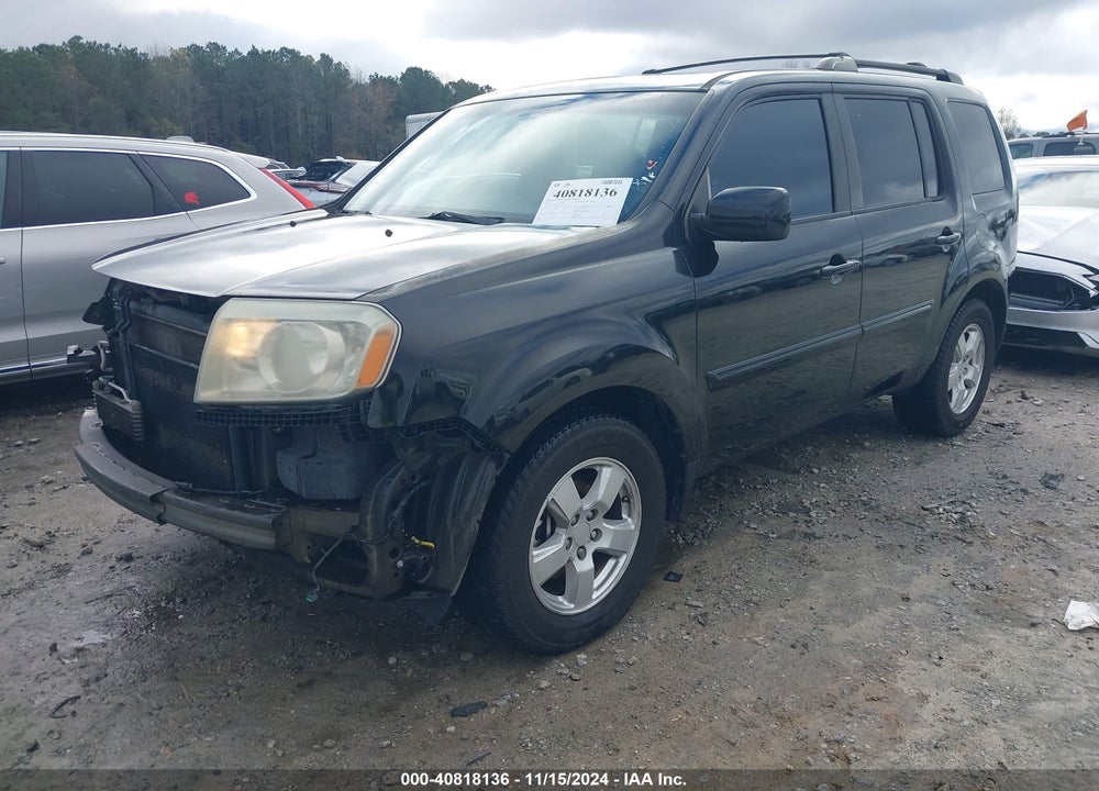 2010 HONDA PILOT EX-L VIN: 5FNYF4H55AB007070