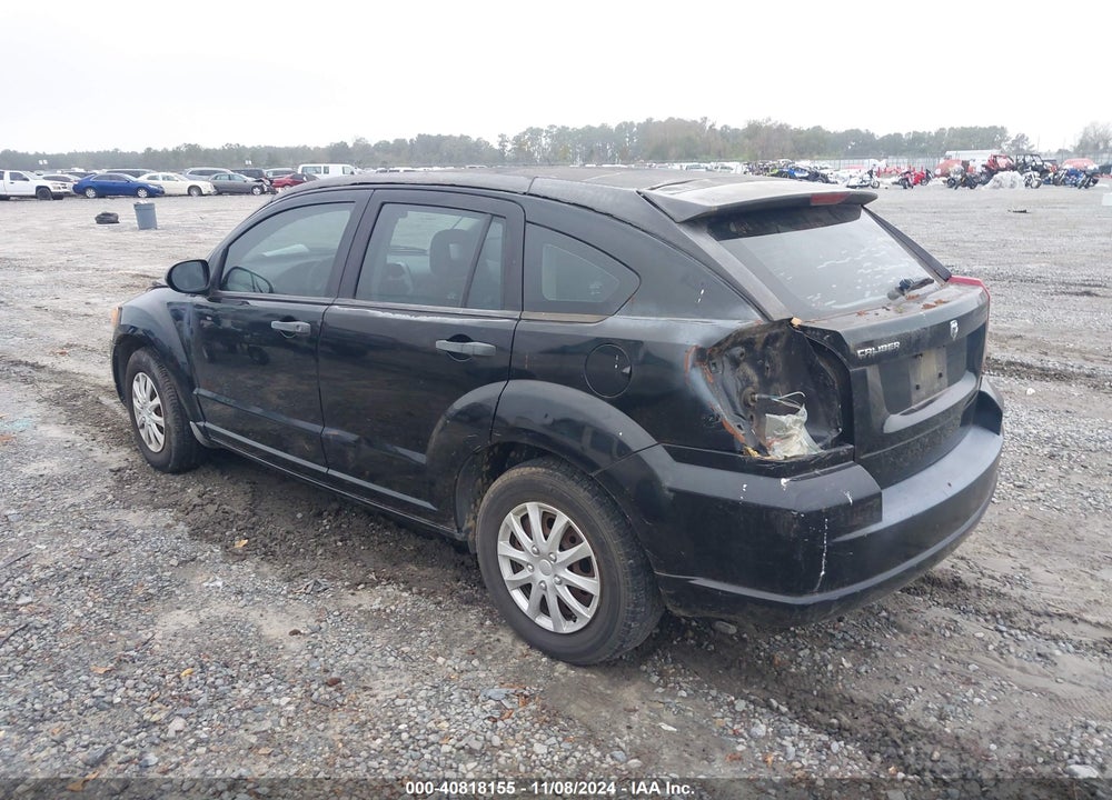 2007 DODGE CALIBER VIN: 1B3HB28B57D376678