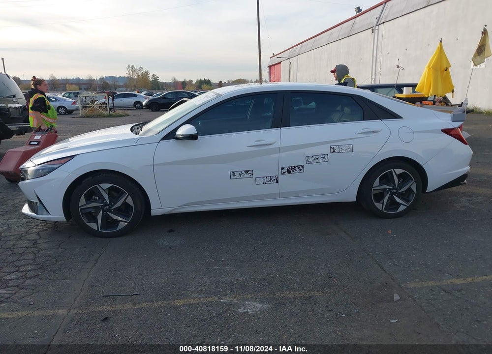 2023 HYUNDAI ELANTRA HYBRID LIMITED VIN: KMHLN4AJ3PU037281