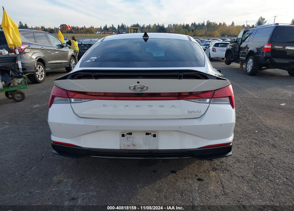 2023 HYUNDAI ELANTRA HYBRID LIMITED VIN: KMHLN4AJ3PU037281